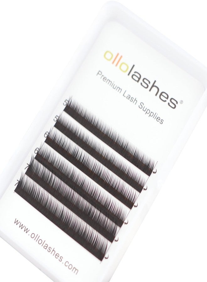 OLLOLASHES Bottom Lash Extension B J Curl Bottom Lashes Individual 0.03mm 0.05mm 0.07mm Thickness 5mm 6mm 7mm Mixed Bottom Lashes for Salon Use Only (J-0.07, 5-7mm) - Image 2